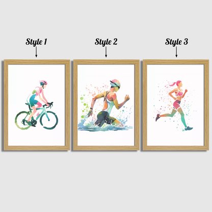 Womens Triathlon Print Set