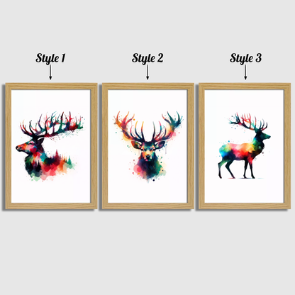 Deer Print Set