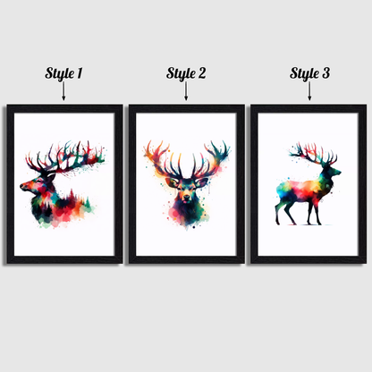 Deer Print Set