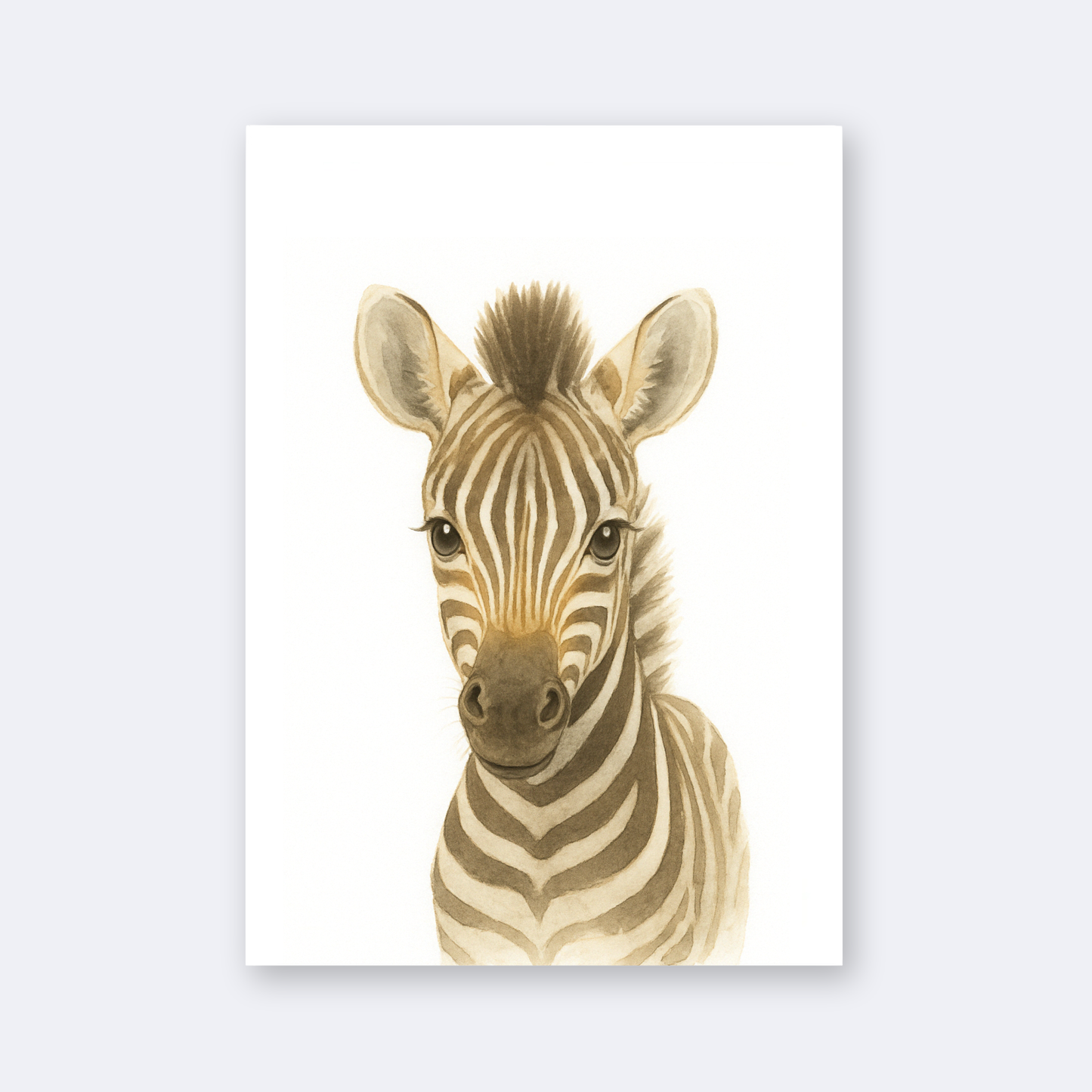 Zee The Zebra Print